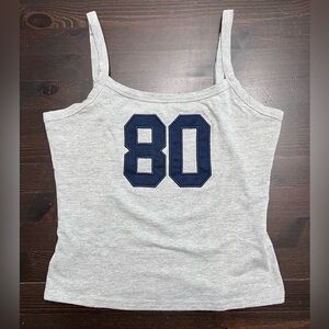 Edikted Gray “80” Tank Top